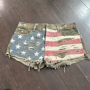 Denim & Supply Ralph Lauren boyfriend cut off shorts